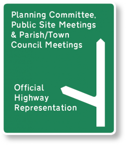 Jon Pearson Transport and Highway Consultant is available for official highway representation