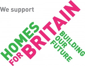 Homes For Britain Logo supported by jp-transport-highway-consultant.co.uk in Cornwall